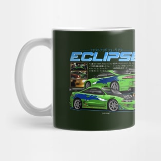 Eclipse Gs - The Fast And Furious Mug